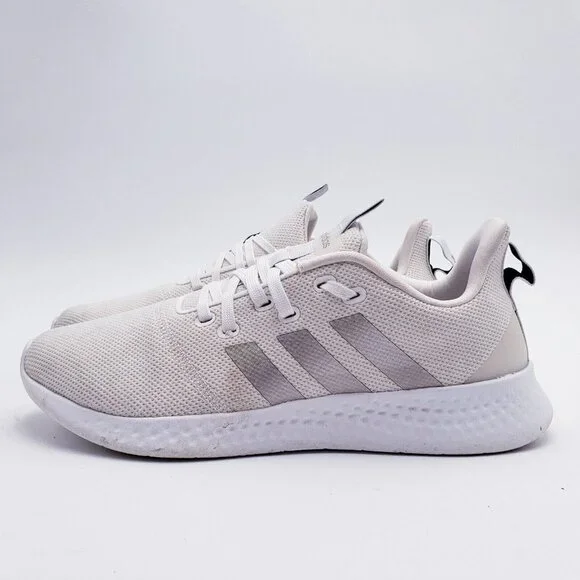 adidas Puremotion Running Shoe Sneaker White‎ Champagne Metalli 2021 Women's 10 - Picture 4 of 11